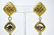 Pair Vintage Chanel Matelasse Clip On Earrings - 2