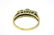14kt Gold & Emerald Diamond Ring - 4