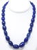 Necklace w 550 Carats of Blue Sapphire Beads