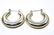 Two Pairs of Vintage Sterling Silver Hoop Earrings - 2
