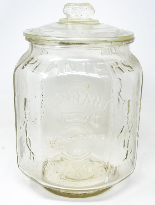 Antique Planters Peanuts Store Display Jar (1 of 8)