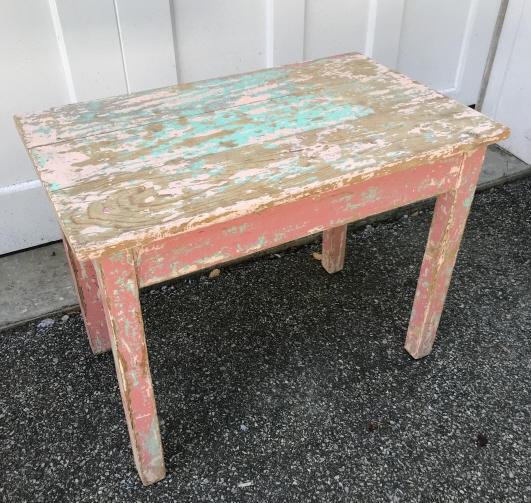 Antique Shabby Chic Cottage Style Coffee Table (1 of 3)