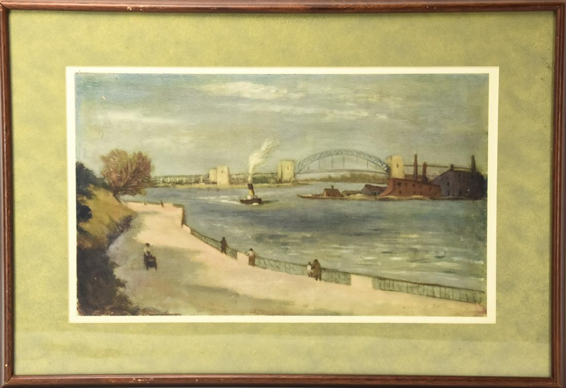 Wallace H. Smith Framed Prints Hells Gate Bridge (1 of 7)