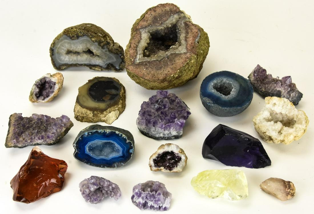 Vintage Geode Natural Specimen Collection (1 of 8)