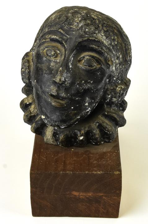 Mid C New Zealand Cast Stone Bust of Shakespeare (1 of 6)