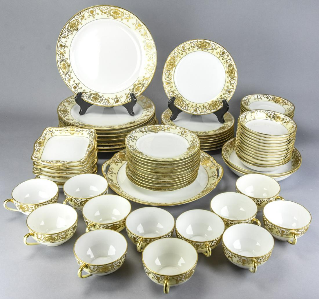 Vintage Noritake Gold on White Porcelain 16304 (1 of 8)