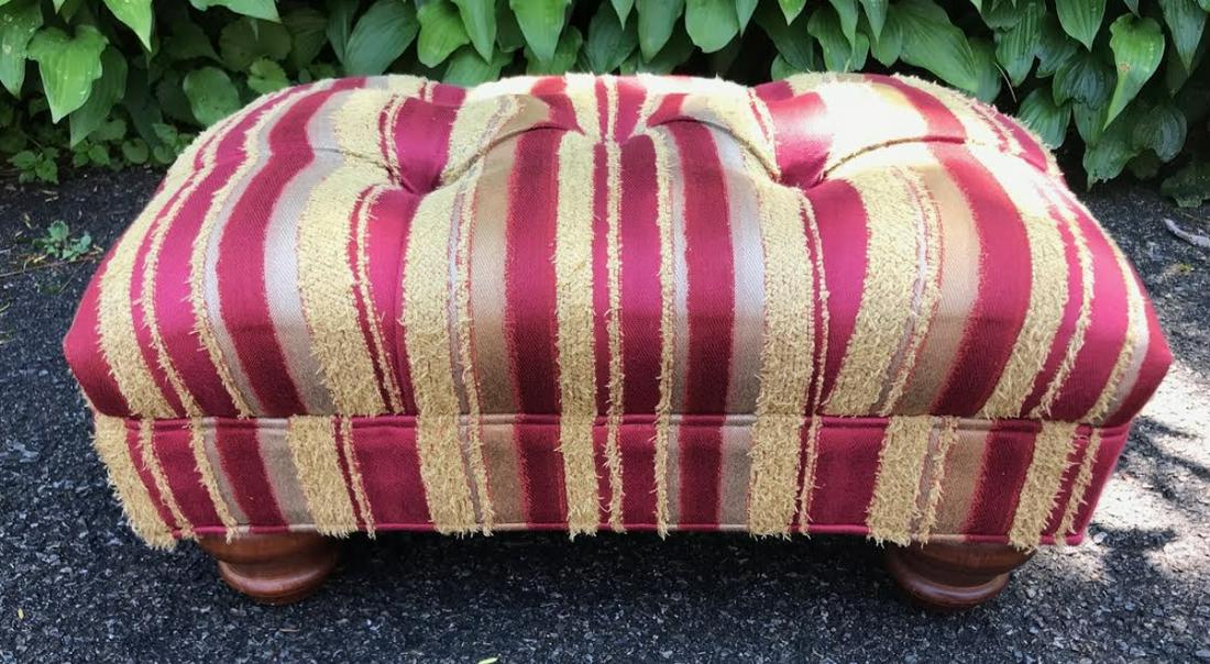 Contemporary Mitchell Gold Rectangular Ottoman (1 of 5)