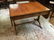 Georgian Drop Leaf Table Burled and Banded Oak - 3