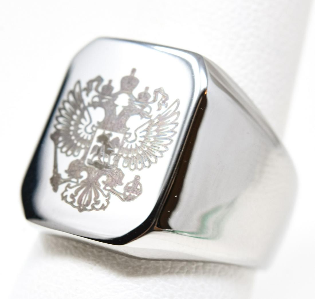 Imperial Russian Double Headed Eagle Signet Ring (1 of 6)