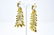 Pair of Vintage C 1960s Clip on Costume Earrings - 5