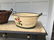 Large Handmade Basket & Tole Metal Cache Pot - 3