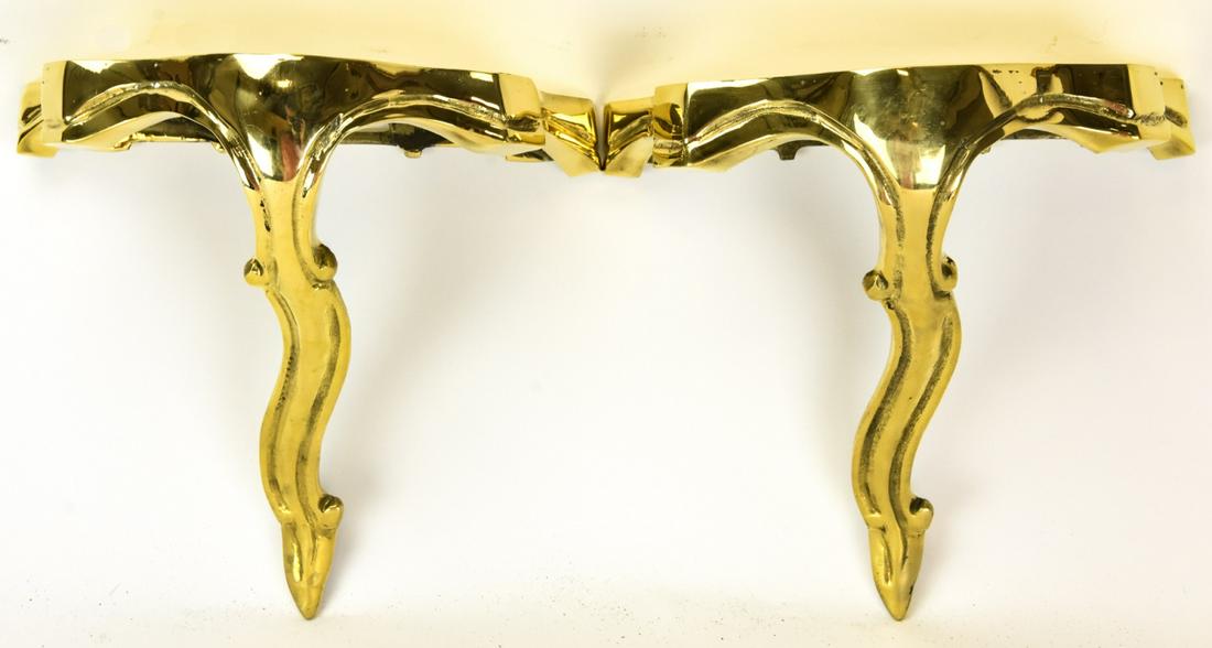 Pair Italian Florentine Style Wall Brackets (1 of 8)
