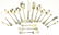 Antique Gorham Sterling Silver Flatware Service - 4