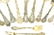 Antique Gorham Sterling Silver Flatware Service - 6