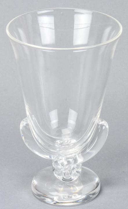 Art Deco Steuben Crystal Vase Signed: Art Deco Steuben Crystal Vase Signed. 8 inches x 5 inches