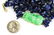Estate 14kt Gold Jade & Amethyst Chinese Necklace - 6