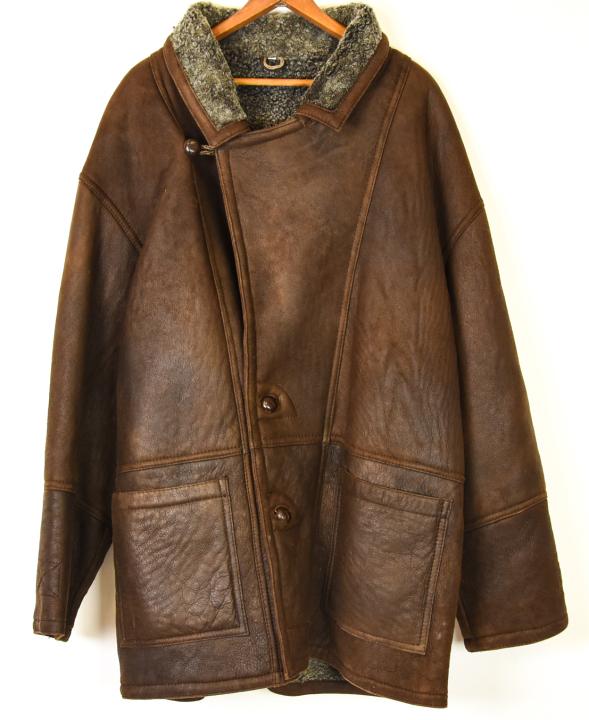 Men's Argentina Leather & Shearling Coat (1 of 9)