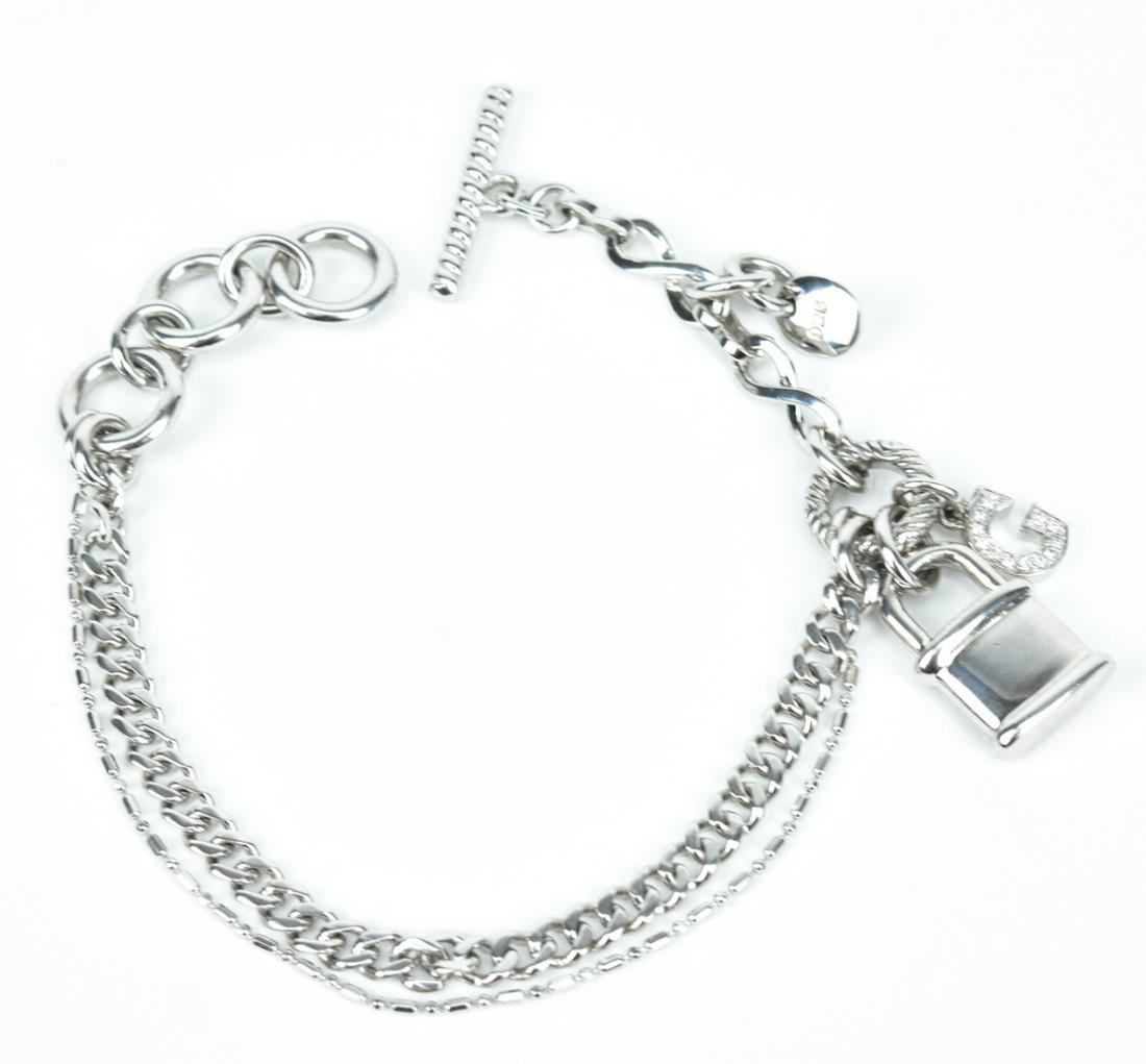 Guess Sterling Silver Charm Bracelet (1 of 7)