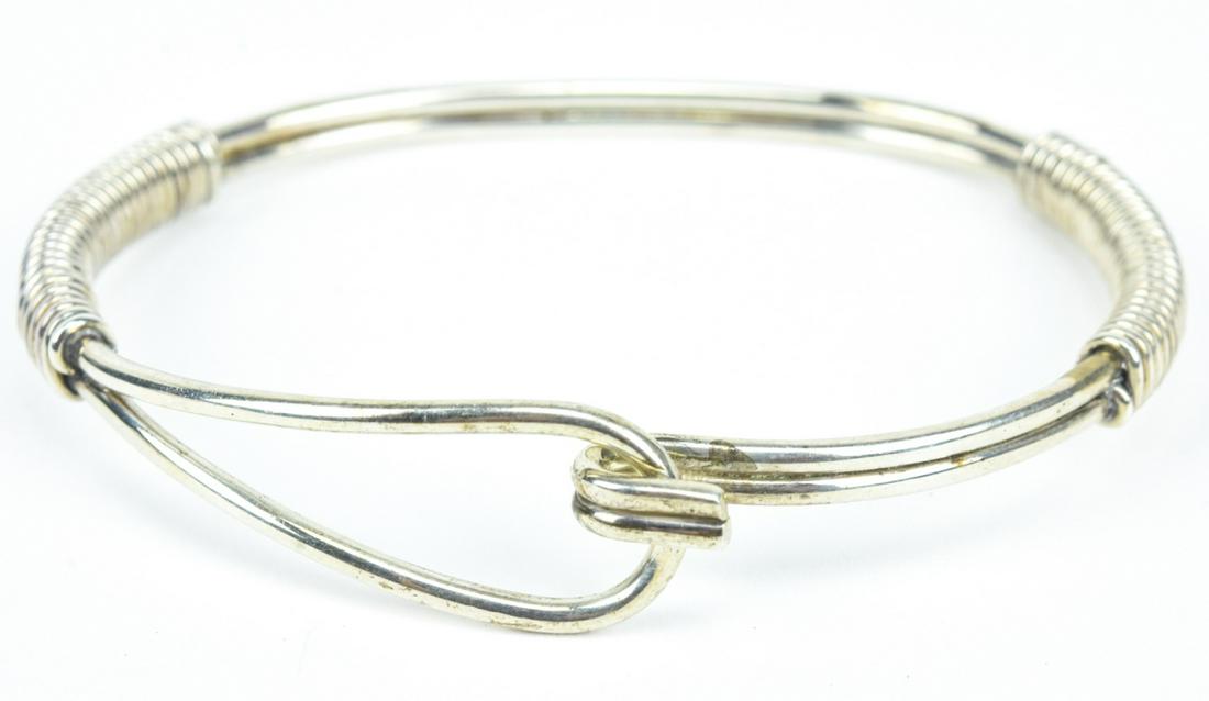 Vintage Handmade Sterling Silver Bracelet (1 of 6)