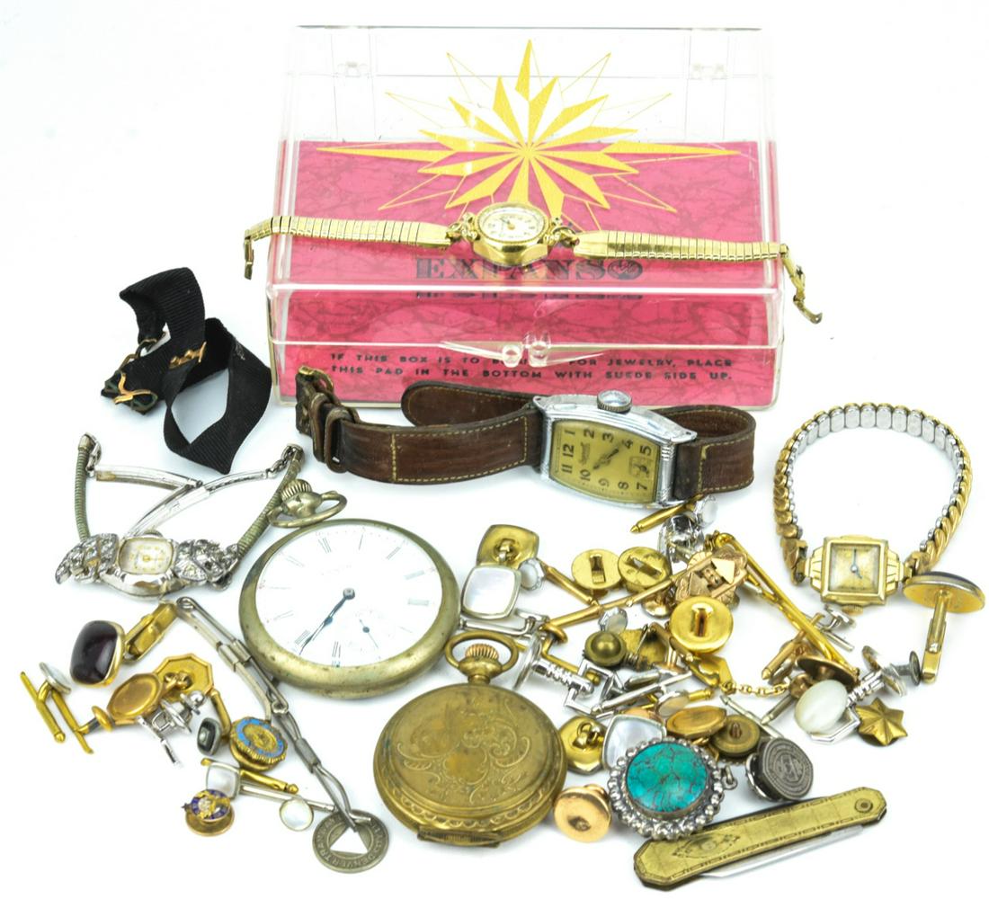 Collection Vintage Pocket Watches / Wrist Watches (1 of 8)