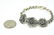 Sterling Silver & Marcasite Floral Motif Bracelet - 2