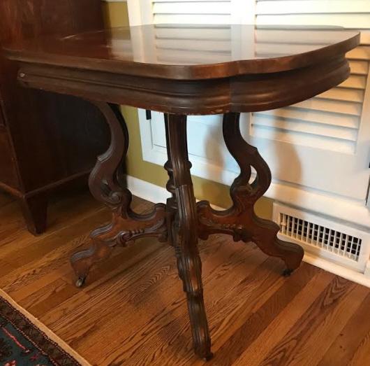 Antique 19th C American East Lake End Table (1 of 5)