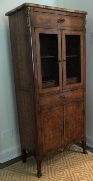 Antique Louis XV Style Marble Secretaire Abattant (1 of 7)