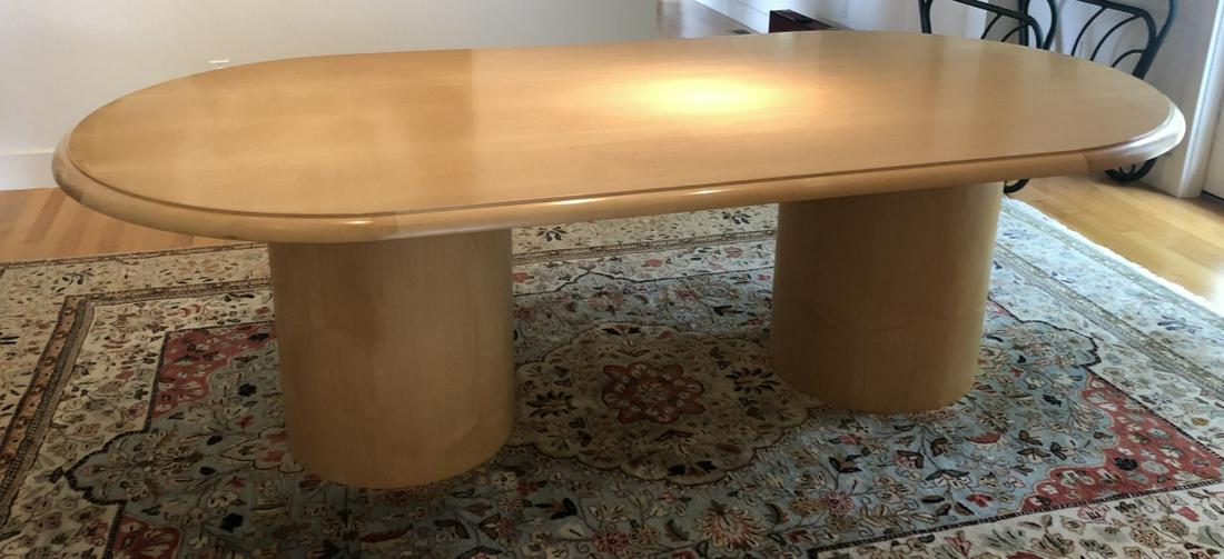 Danish Mid C Modern Pine Dining Table (1 of 5)