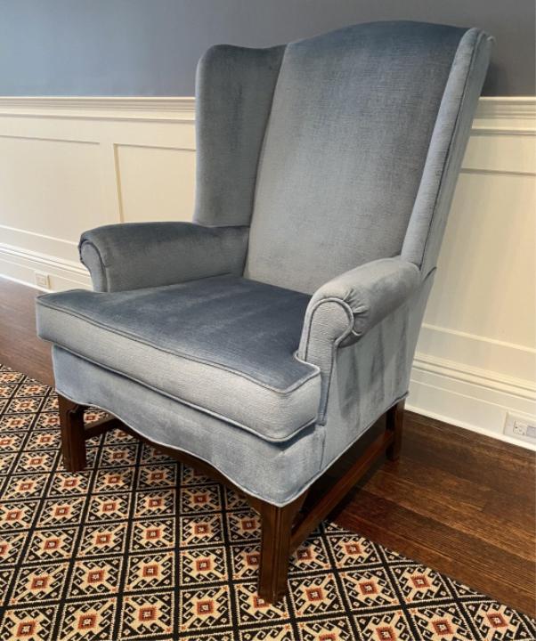 Fairfield Upholstered Wingback Armchair (1 of 5)