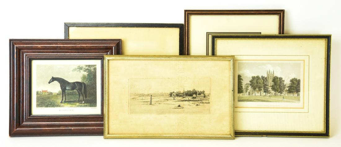 Collection Framed Antique Engravings (1 of 6)