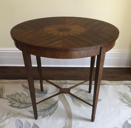 Maitland Smith Federal Inlaid Occasional Table (1 of 7)