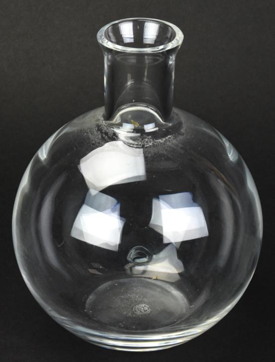 Small French Baccarat Crystal Modern Style Vase (1 of 6)