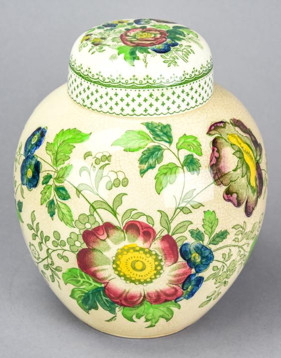 Antique Mason's England Ironstone Ginger Pot (1 of 9)