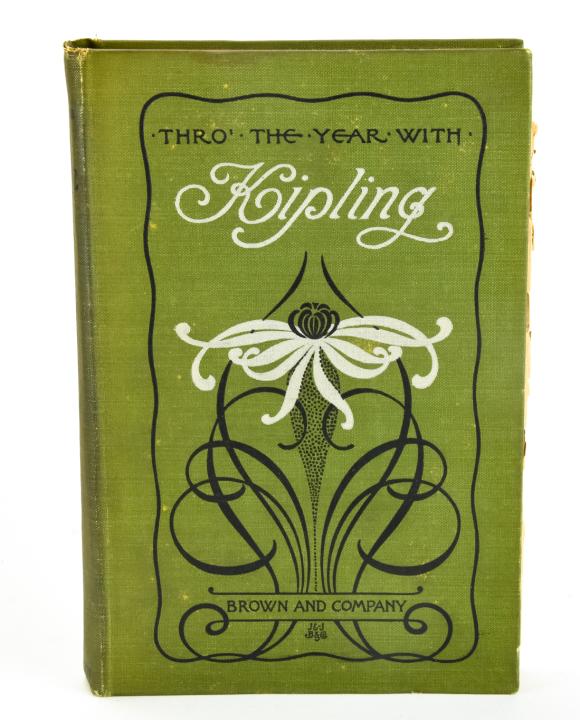 1st Edition, Thro the Year w Kipling, Brown & Co. (1 of 10)