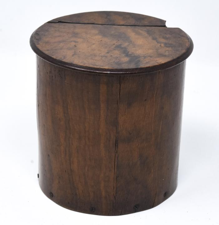 Antique English Wooden Lined Tea Caddy (1 of 8)