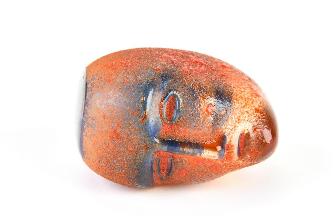 Bertil Vallien Kosta Boda Art Glass Paperweight (1 of 6)