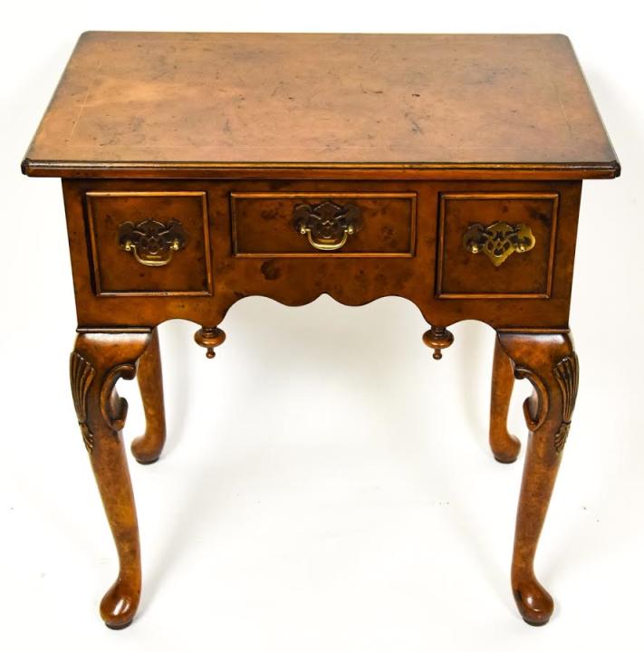 English Queen Anne Style Low Boy Console (1 of 3)