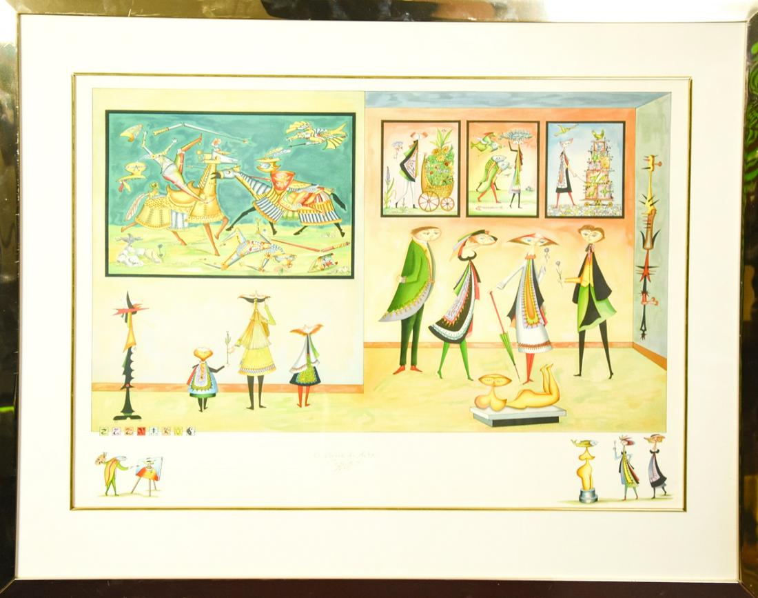 Guillermo Santamaria Galeria De Arte Lithograpth (1 of 9)