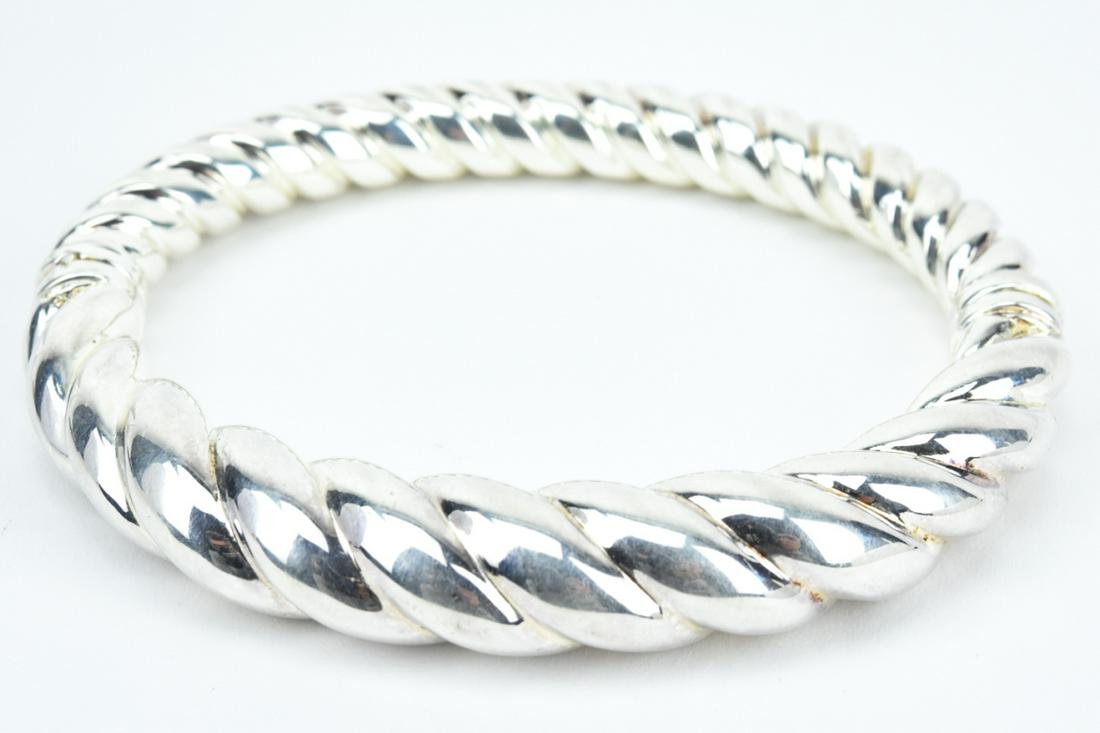 Sterling Silver Bracelet Signed Milor Italy (1 of 6)