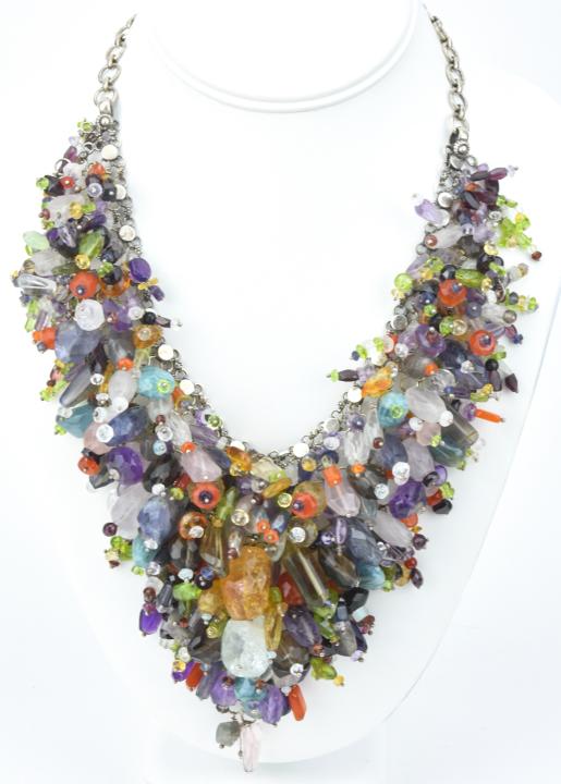 Handmade Sterling & Gemstone Necklace (1 of 7)