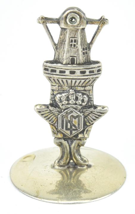 Antique Dutch Silver Wax Seal Stamp (1 of 5)