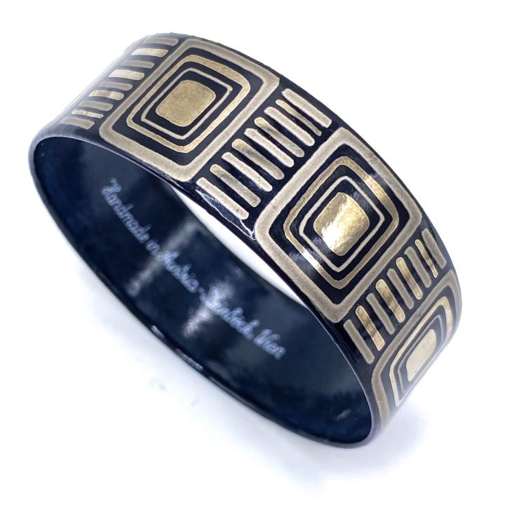 Vintage Steinbock Studio Austria Enamel Bangle (1 of 3)