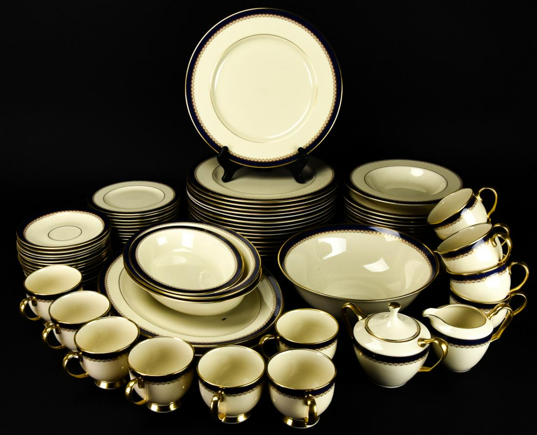 Lenox Jefferson Porcelain Plate Service for 13 (1 of 9)