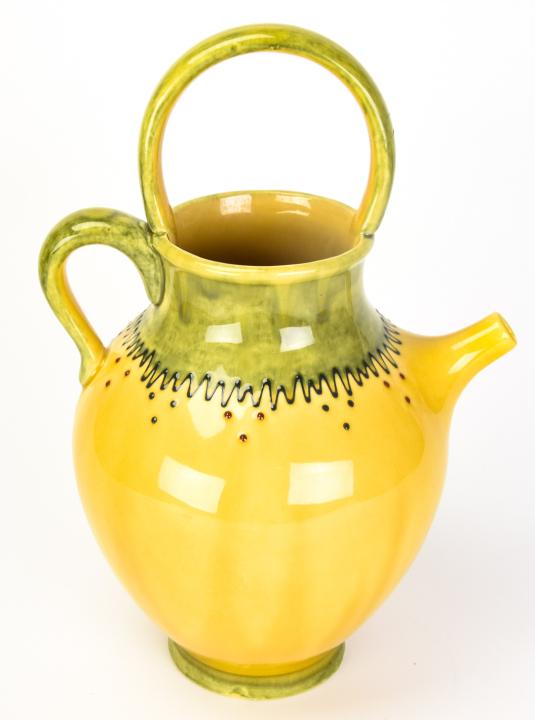 Le Poet Laval French Pottery Jug w Spout & Handle (1 of 8)