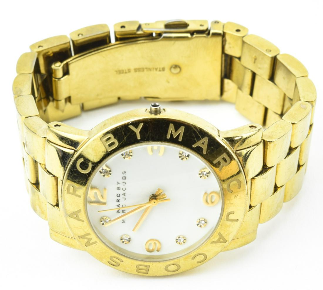 Marc Jacobs Gilt Metal Watch: Marc Jacobs Gilt Metal Watch.
