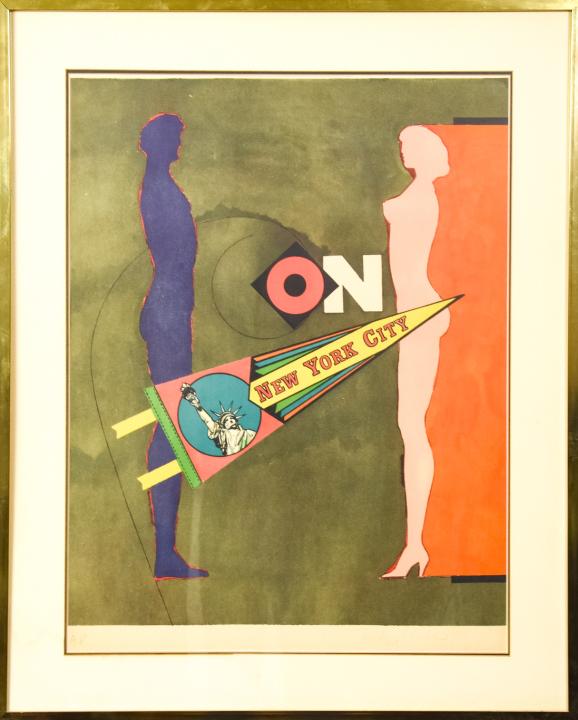 Richard Lindner Lithograph New York City Pop Art (1 of 11)