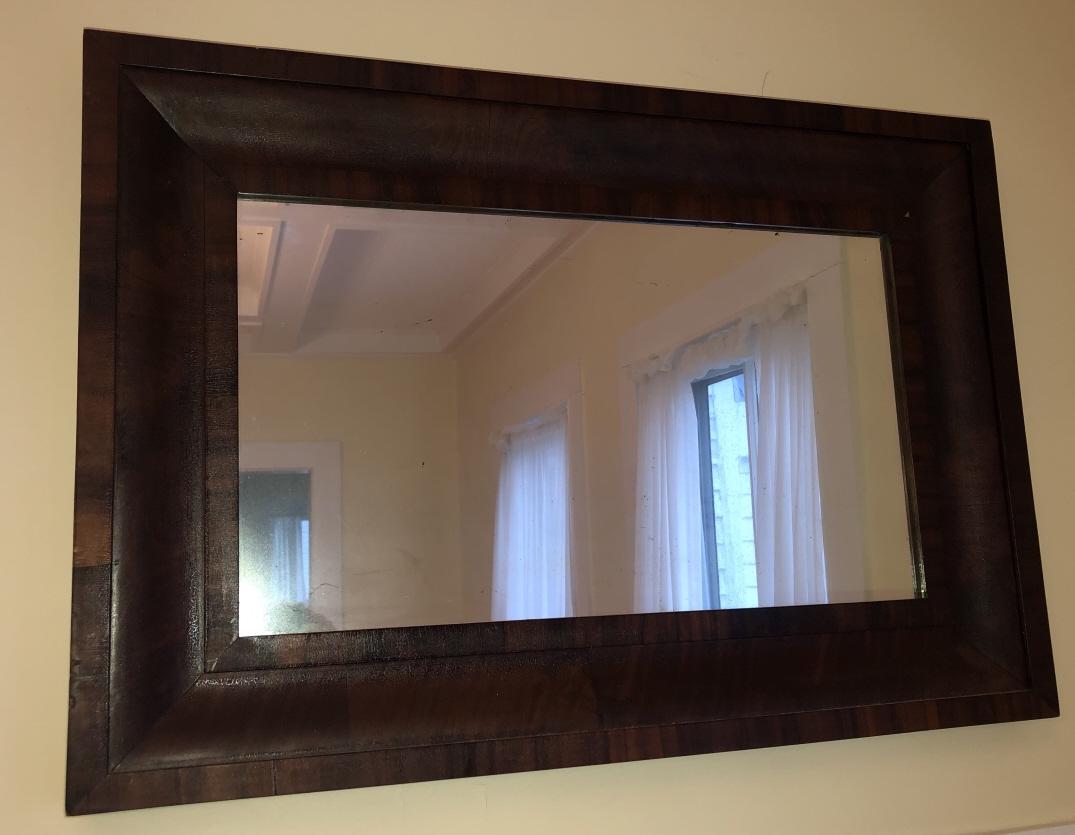 Antique Ogee Hall Mirror (1 of 2)
