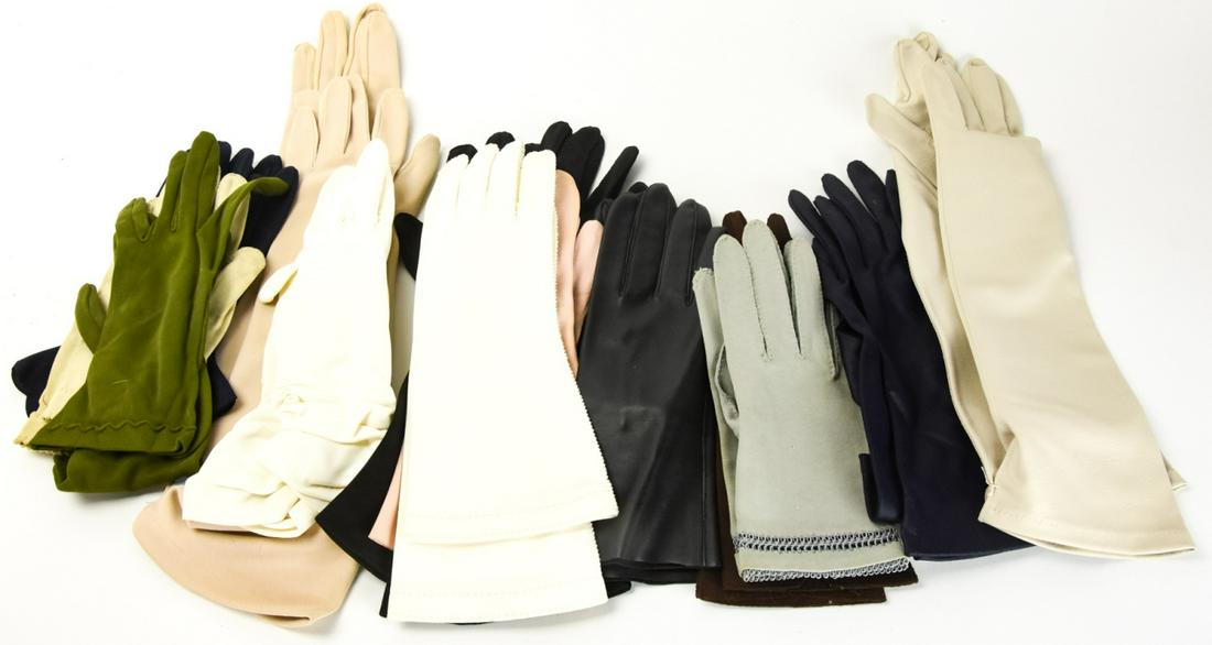 Lot 13 Pair Vintage Ladies Gloves (1 of 9)