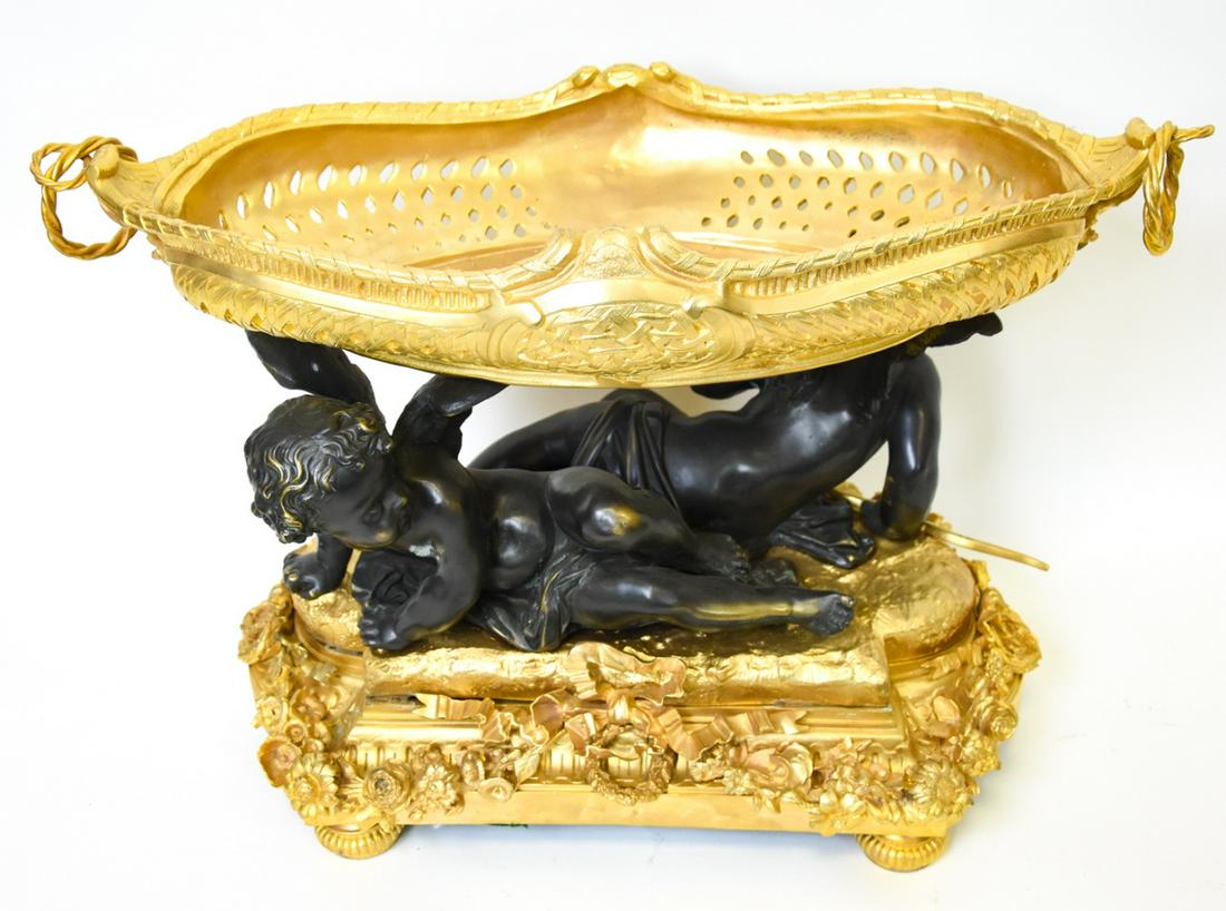 Gilt Bronze Ormolu Medici Style Centerpiece (1 of 9)