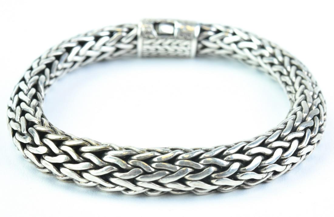 Vintage John Hardy Heavy Sterling Silver Bracelet (1 of 8)